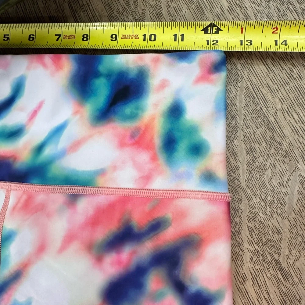 Athleta Elation Tie Dye 7/8 Tights Leggings Small - Picture 14 of 16